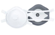 Masque jetable blanc de respirateur, masque de poussière de FFP2V pour le champ industriel