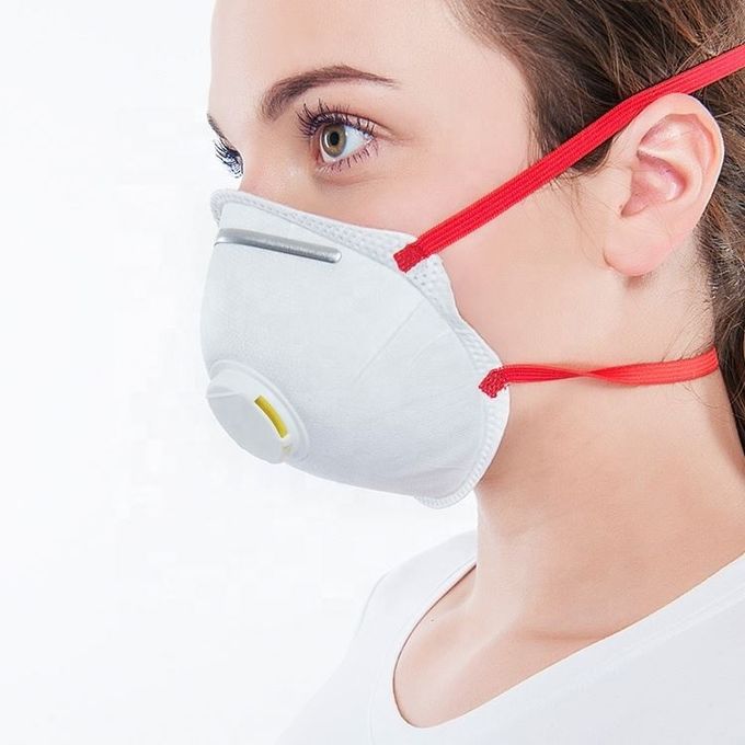 Masque respiratoire jetable formé par tasse, respirateur soluble dans l'eau de masque de poussière