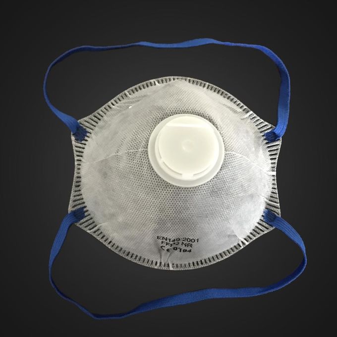 4 poussière de masque de respirateur de sécurité par masque de charbon actif de la tasse FFP2 de couche l'anti