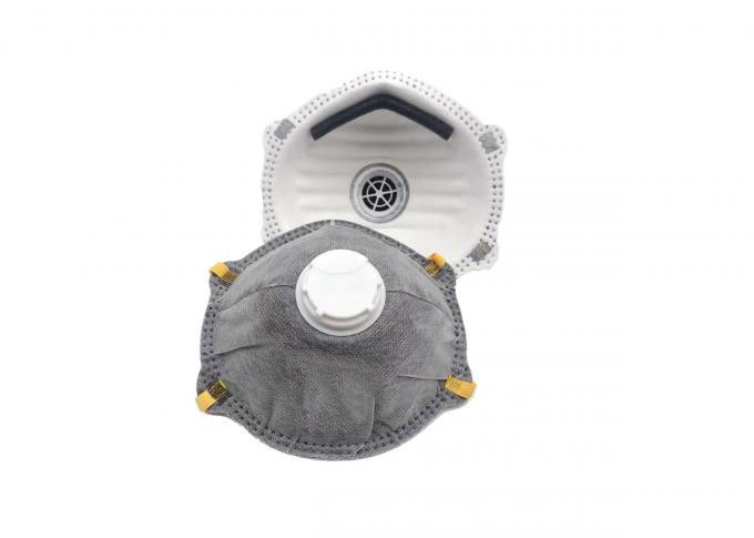 Respirateur de filtre pratique de carbone, masque de poussière jetable pour protecteur personnel