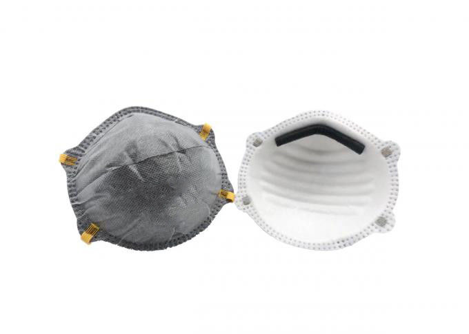Masque de respiration facile du respirateur FFP2, Nosepiece réglable de masque actif de côté carbone
