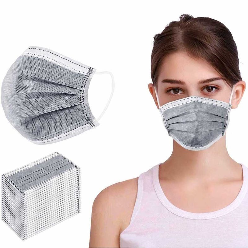 Earloop Style Disposable Non Woven Face Mask Effectively Remove Unpleasant Smell