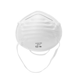 Chine La douceur élevée a mis en forme de tasse poussière de masque protecteur l&#039;anti pour le mien/la couleur blanc de textile usine