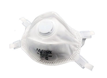Chine Masque Valved de respirateur de couleur blanche, respirateur N95 avec la valve d&#039;exhalation usine