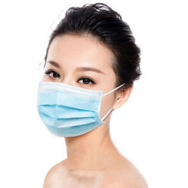 Anti 3 viraux manient les masques habilement non tissés de procédure d'Earloop de soin personnel de masque protecteur